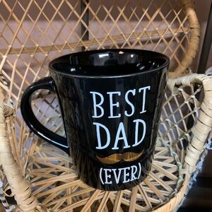 Black 'Best Dad Ever' Mug